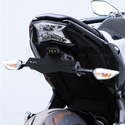 For Kawasaki Z650 Z 650 ninja650 NINJA 2017 - 2020 Motorcycle License Plate Holder Bracket Frame Tail Tidy Fender Eliminator