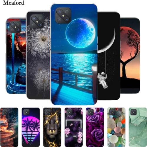 For OPPO Reno 4 Z 5G Case Soft Silicone Fundas Phone Case For OPPO Reno 4Z 5G Back Cover Bumper Reno4 Z Reno4Z 5G Coque
