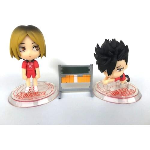 2021 New arrival original high quality Japanese anime figure haikyuu box Q version action figure kids toys for girls