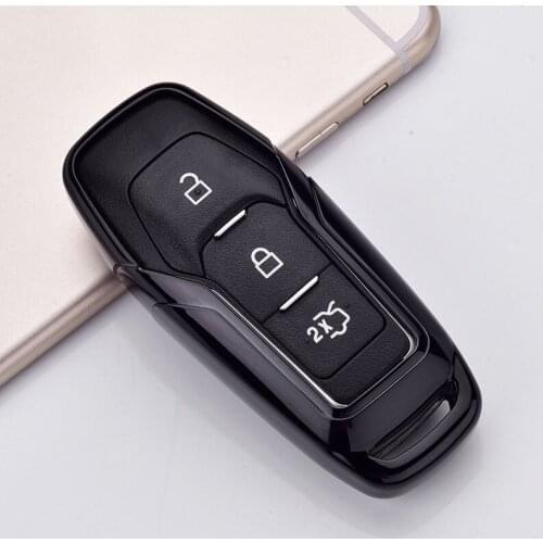 Purple black Soft Protective key Case Shell Cover for Mondeo Edge Ecosport Escort Focus