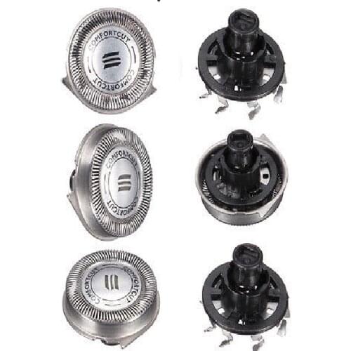 3pcs Brand Replacement Shaver Head for Philips RQ32 Razor Blade Head for Philips RQ1150 RQ1160 RQ1190 RQ1180 RQ310 RQ330 Mesh