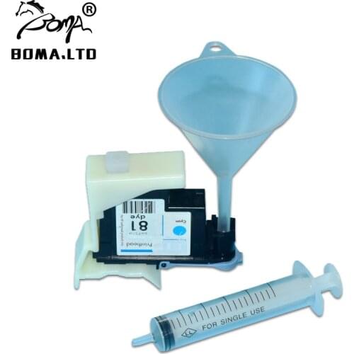 HOT Cleaning Tools For HP81 HP83 Print Head Refill Ink Kit Designjet 5000 5500 1000 1050 1055 4000 5100 4020 4520 D5800