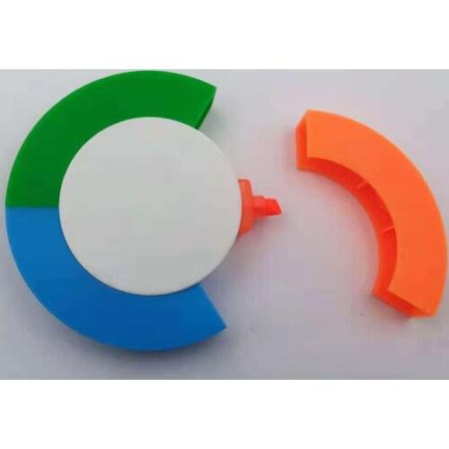 Highlighter R Shape Highlighter Pen Cute Marks Fluorescent Colors Watercolor Pen Multi Colors School Japanese Stationery