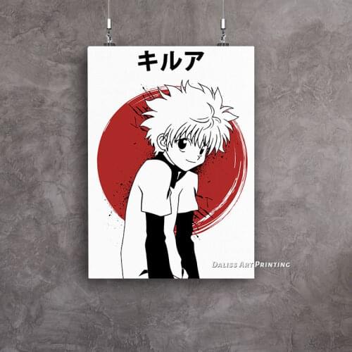 Canvas Anime HUNTER x HUNTER Pictures Home Decoration Paintings Poster HD Prints Wall Art Modular Living Room Framed