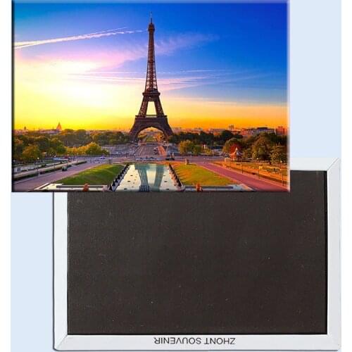 Travel Refrigerator Magnets 78*54mm,Paris Tourist Fridge Magnets 5600 french famous attraction,keepsake decoration items
