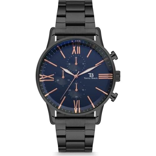 Tonny Black Watch For Men
