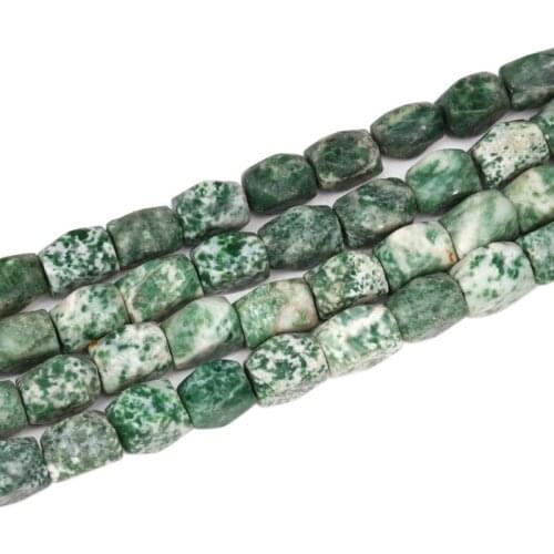 10x15mm Natural Irregular Green Opal Beads For Needlework Jewelry Making Freeform Spacer Loose Stone Beads Diy Bracelet Necklace
