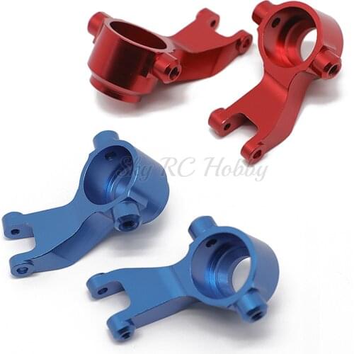 Aluminum Alloy Front Steering Block Upgrade Parts for 1/10 Arrma Senton Typhon Granite BigRock Vorteks 4×4 RC Short Course Truck