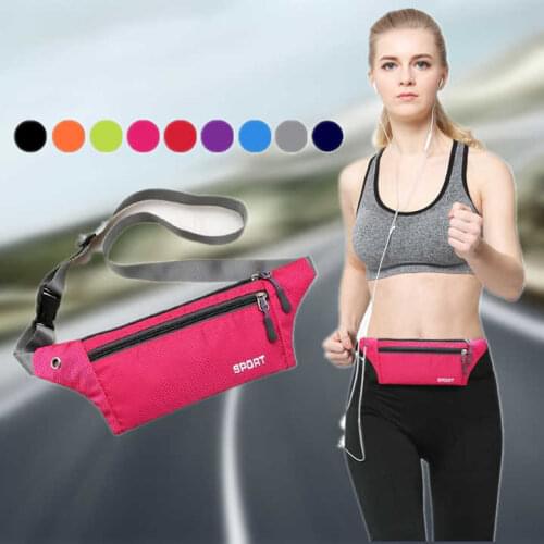 Women Men Waist Bag Fanny Pack Multi-function Pockets Outdoor Sport Leisure Waist Packs Versatile Shoulder Messenger Bags