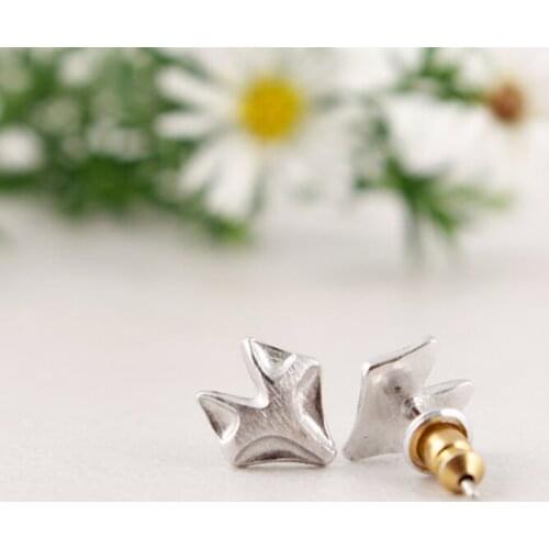 SMJEL 2017 Fashion Jewelry Cute Fox Stud Earrings for Women Animal Pendients Jewelry Birthday Gifts for Girl