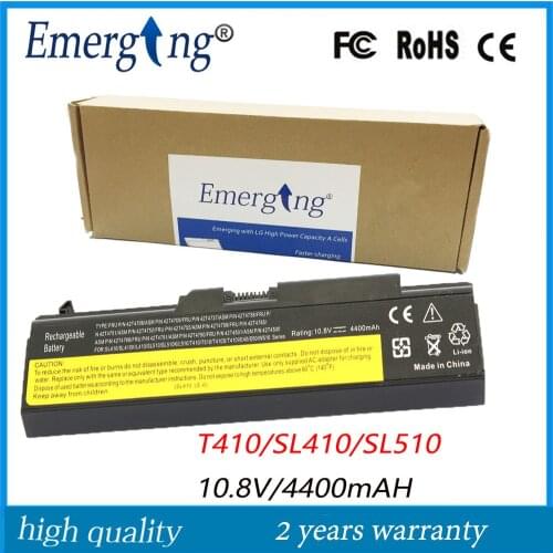 10.8v 4400mah High Quality New Laptop Battery for lenovo Thinkpad E40 T410 SL510 T420
