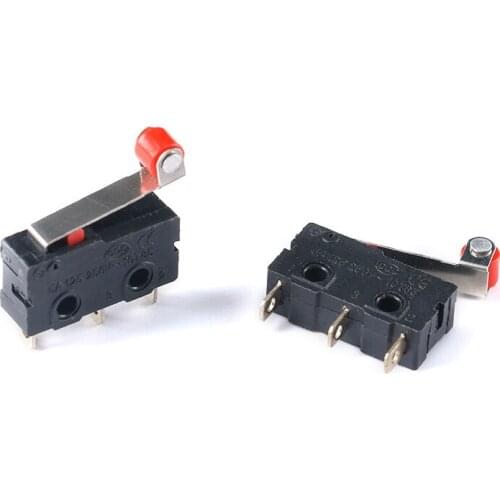 20pcs/lot New Micro Roller Lever Arm Normally Open Close Limit Switch KW11-3Z-2