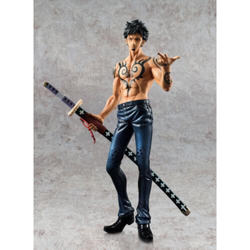 24cm Anime One Piece Trafalgar Law Sailing Again Ver. 2.5 PVC Action Figure Collection Model Toys Doll Dropshipping Brinquedos