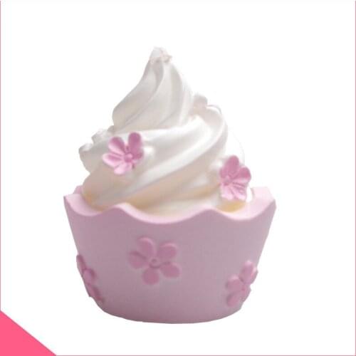 3D Ice Cream Shape Soap Mold Cupcake Candle Mould Chocolate Handmade Soap Mould