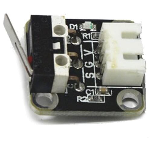 5Pcs 3D Printer Accessories X/Y/Z Axis End Stop Limit Switch 3Pin N/O N/C Control Easy to Use Micro Switch for CR-10 Series P82A