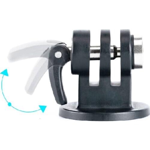 Quick Release Lock Switch Action Camera Mount Adapter to 1/4 Screw Converter for GoPro 8 7 5 for DJI OSMO Action YI Discovery