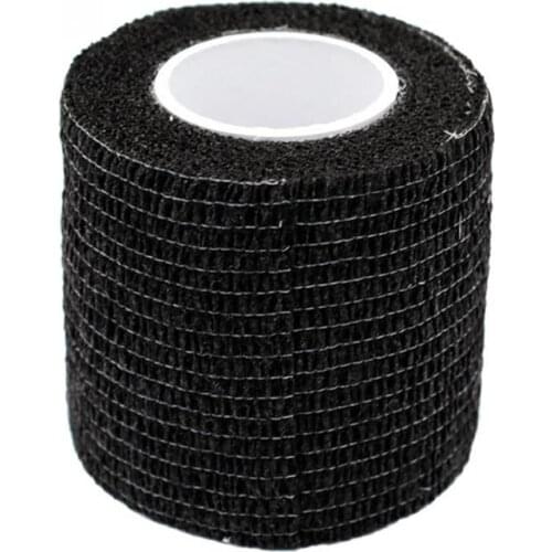 Black Tattoo Grip Bandage Cover Wraps Tapes Nonwoven Waterproof Self Adhesive Finger Wrist Protection Tattoo Accessories