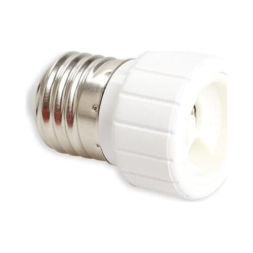 E27 to GU10 LED Bulb Base Socket Adapter Converters Lamp Holder Converter Indoor Lighting Accessories Suitable for All Voltage