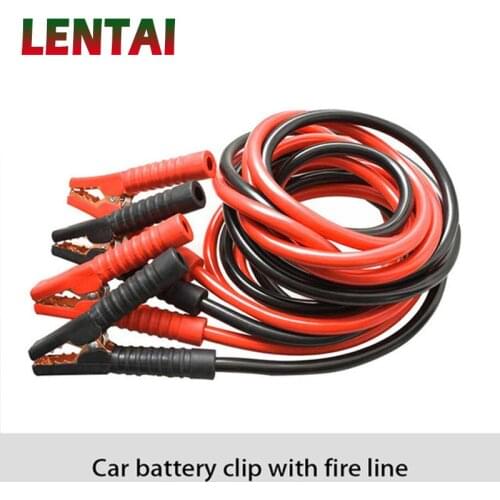 LENTAI For Skoda octavia a7 a5 2 rapid fabia Hyundai solaris i30 tucson 2017 Ssangyong 1SET Auto Battery Line Car Fire Wire Clip