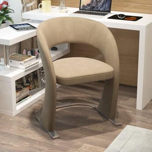 Louis Fashion Light Luxury Computer Chair Household Creative Simple Office Back Leisure Business Negotiation Bedroom Study Desk