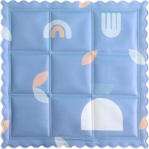 Cartoons Lounge Chairs Pad Summer Cooling Ice Cooling Thermal Pad Car Gel Cushion Quicksand Ice Cushion 36*36CM