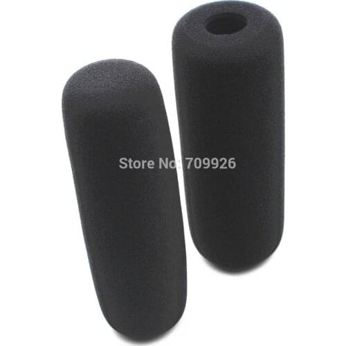 2 pcs Interview Microphone Shotgun Camera Foam Windscreens Video Microphone Covers for Canon Nikon Sony Panasonic Fuji Videomic