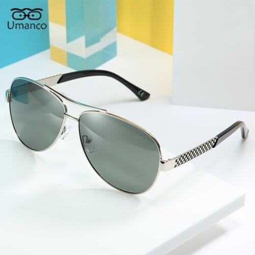 New Mens Polarized Sunglasses 2021 Retro Metal Sunglasses Frame Men Goggles Outdoor Driver Driving Glasses UV400 Sunshades