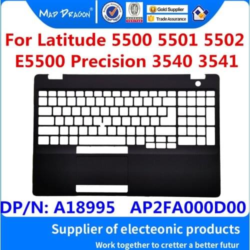 New original Palmrest Upper Cover Case Assembly C shell For Dell Latitude 5500 5501 5502 E5500 Precision 3540 3541 M3540 A18995