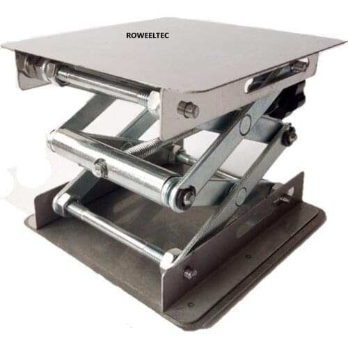 100MM*100MM Stainless steel Lifting Platforms Stand H