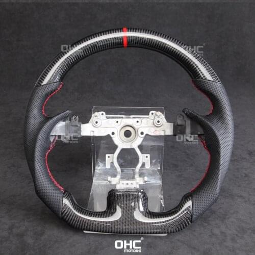 Real Carbon Fiber Steering Wheel Compatible for Infiniti G37