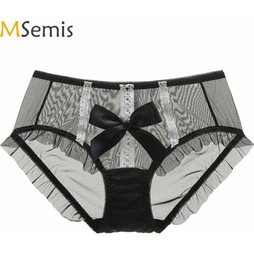 Sexy Panties Women Underwear Sexy Lace Breathable See-through Lingerie Female Briefs Panty Sexy Transparent Womens Underpants