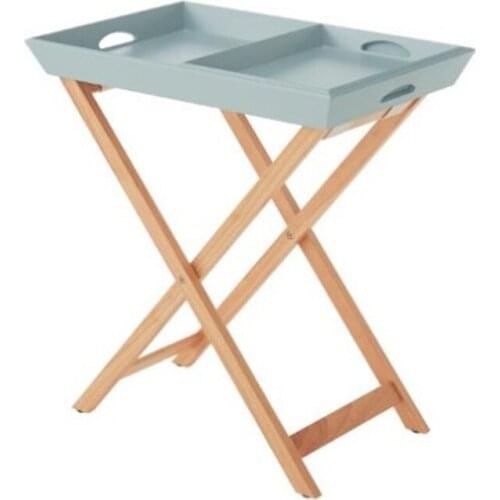 Foldable Solid Wood Dining Table Mini Courtyard Shelf Balcony Small Tea Table Side Tables Furniture Table Minimalist