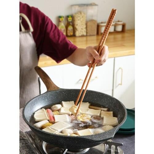 Extended chopsticks fried hot pot chopsticks household super long noodles fried dough sticks solid wood chopsticks