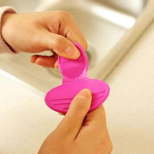 1PC Insulated Heat Hot Plate Clip Microwave Cooking Tools Silicone Oven Mitt Kitchen Gadgets Grips Skid Silicone Pot Clips