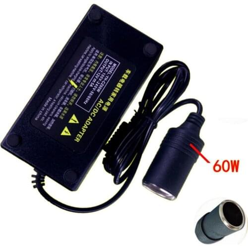 12V 5A 60W Car Vehicle Power Inverter Cigarette Lighter Power Adapter Converter for Car Vacuum cleaners waxing / Washing machine