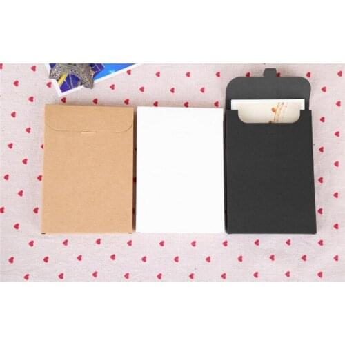 150pcs Envelopes Boxes 15.5*10.8*1.5cm Postcards Blank Postcards packaging Boxes,blank Greeting Card Packing Cardboard Box