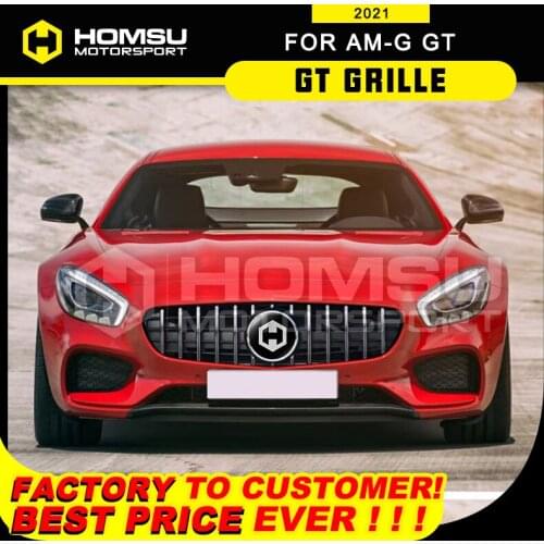 2018+ Racing GT Grille for bens am-g GT class Front Bumper Car Styling grill Auto exterior Car accessories
