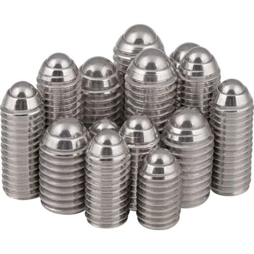 3000pcs M4*8 Hex Socket Spring Ball Plunger Set Screw 304 stainless steel wave beads positioning marbles tight screws