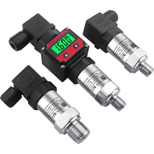 4-20mA output signal pressure transmitter/sensor LCD Digital display function pressure sensor -0.1-0-1000bar QDX50A