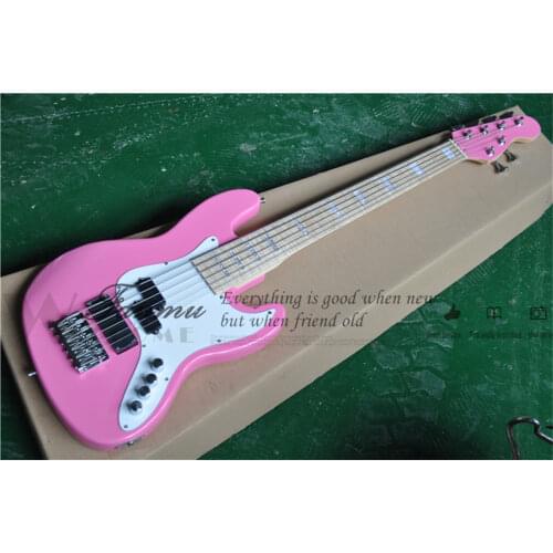 Custom 5 string bass guitar,ASH wood body,burl maple veneer,maple through body, maple frets,24 frets,gold button,active