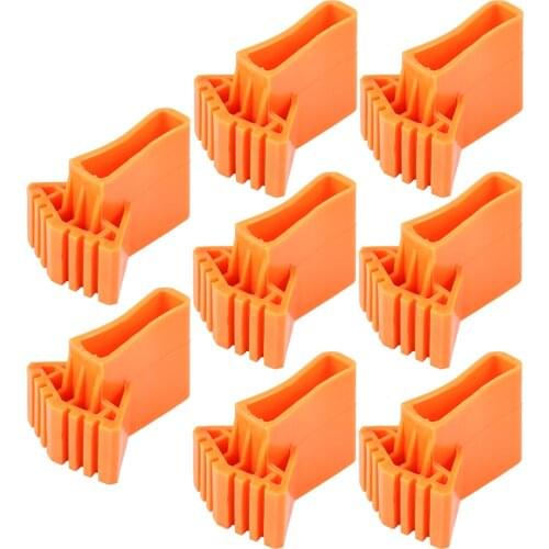 8Pcs Ladder Non-slip Foot Cushions Ladder Feet Mats Rubber Ladder Foot Mats