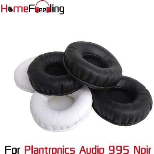 Homefeeling Ear Pads for Plantronics Audio 995 Noir Headphones Super Soft Velour Sheepskin Leather Ear Cushions Replacement
