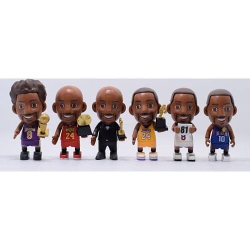 Anime Basketball Star Q Version James Black Mamba Bag Doll Approximately 8-10cm