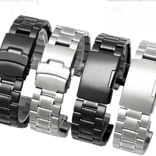 Outdoor Strap Bracelet For TIMEX TW2R55500 T2N739 T2N721T2N720 Convex 16mm Solid Watch Accessories Stainless Steel Chain