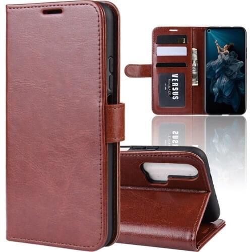 For Huawei Honor 20 Pro 20S Russian version Case Flip Leather Phone Case Wallet Stand Cover Filp Case For Honor 20 Lite cover