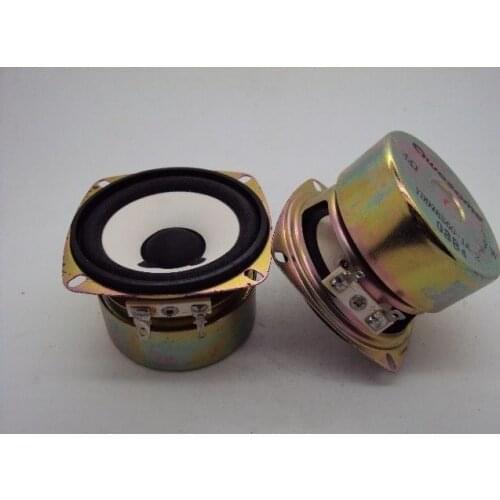 For Qwesome 3"inch 4Ohm 7W Full Range Audio Speaker Stereo Woofer Loudspeaker