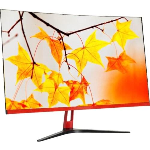 24 inch LED Computer PC Monitor Curved Screen 1080P Display Curved Gaming Monitor