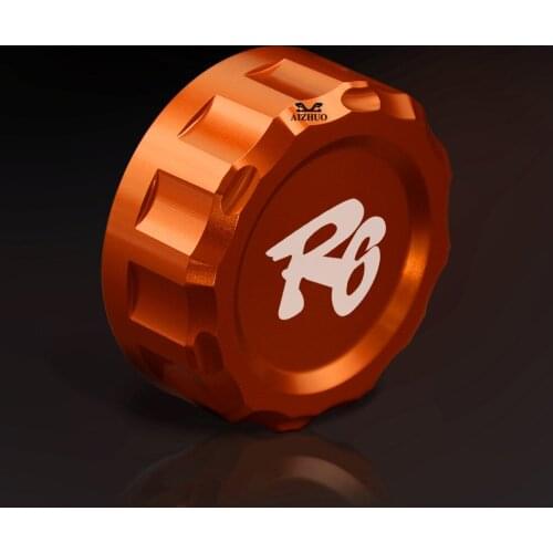 Motorcycle Brake Cylinder Reservoir Cover Cap For YAMAHA YZF R6 2006 2007 2008 2009 2010 2011 2012 2013 2014 2015 2016