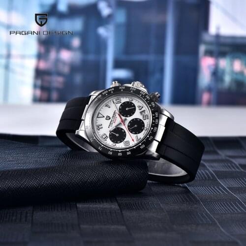 Pagani Design 2021 New Sports Style Mens Quartz Watch Sapphire Glass Waterproof Stainless Steel Night Light Watch Reloj Hombre