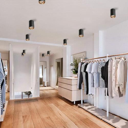 Surface Mounted 15W COB LED Downlights dimmable LED Ceiling Lamps Spot Light Downlights AC85V-265V